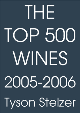 The Top 500 Wines 2005-2006