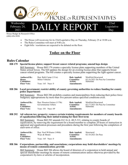 DAILY REPORT Day