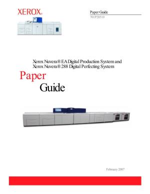 Digital Production System Paper Guide