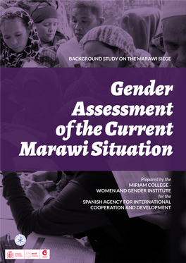Gender Assessment of the Current Marawi Situation