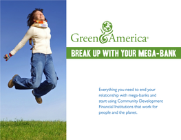 Break up with Your Mega-Bank Toolkit