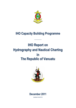 IHO Report on Hydrography and Nautical Charting in the Republic