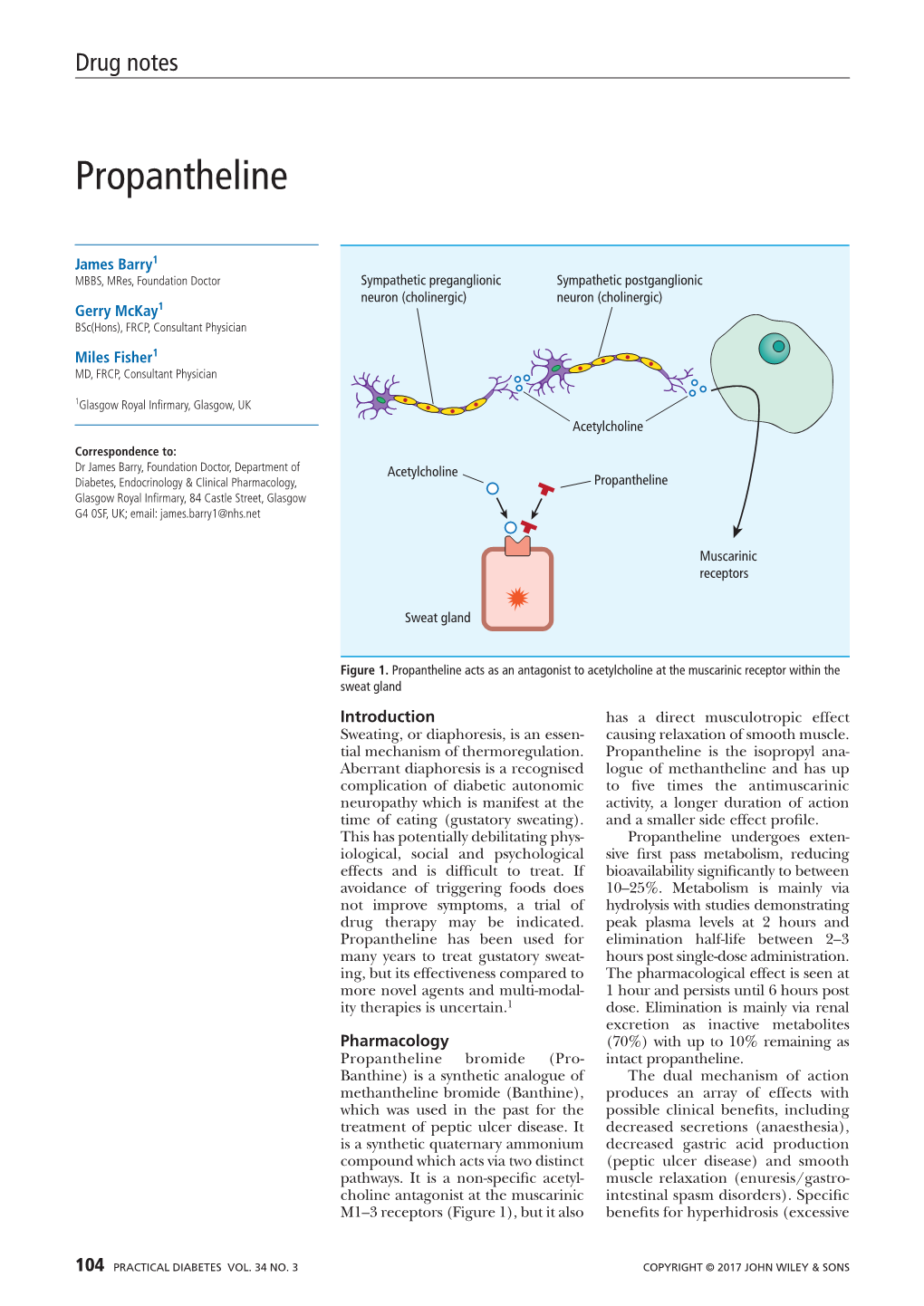 Propantheline