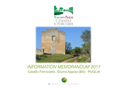 Information Memorandum 2017