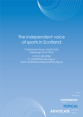 The Independent Voice of Sports in Scotland