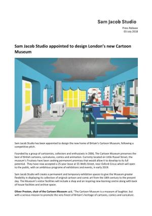 Sam Jacob Studio Appointed to Design London's New Cartoon
