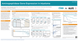 IMW 2019 Aminopeptidase Gene Expression Poster