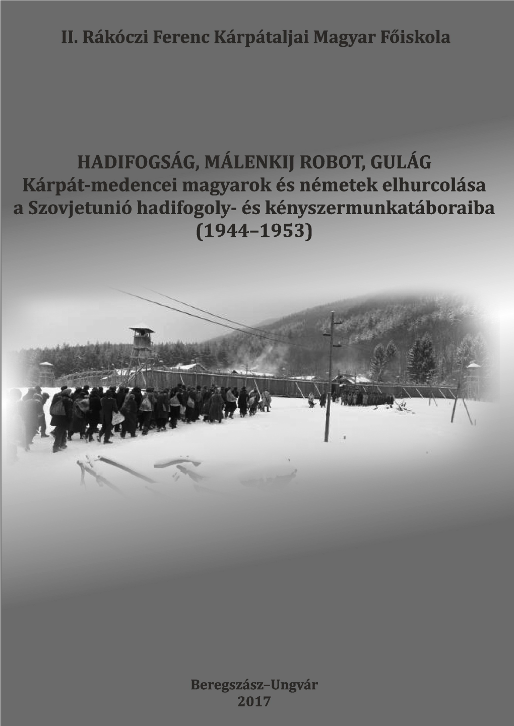 HADIFOGSÁG, MÁLENKIJ ROBOT, GULÁG Kárpát-Medencei Magyarok És Németek Elhurcolása a Szovjetunió Hadifogoly- És Kényszermunkatáboraiba (1944–1953)