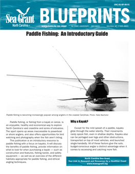 Paddle Fishing: an Introductory Guide