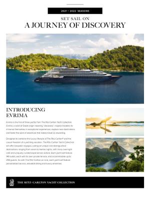 Ritz Carlton Yacht Collection 2021 2022 Voyage Calendar