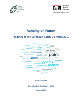 Running on Fumes: Findings of the European Catch-Up Index 2019
