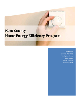 Kent County Home Energy Efficiency Program