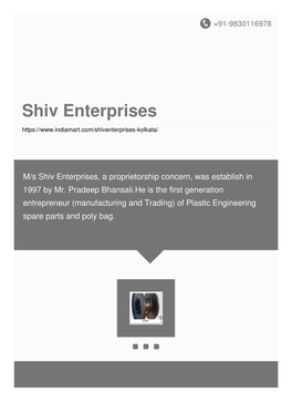 Shiv Enterprises