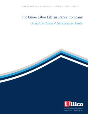 The Union Labor Life Insurance Company (“Union Labor Life”) Is Committed to Providing Efficient and Effective Customer Service to Its Clients