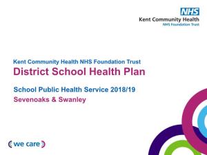 District School Health Plan