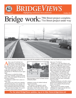 Bridge Work: 71St Street Project Under Way