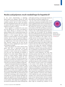 Nucleic Acid Polymers: Much-Needed Hope for Hepatitis D?