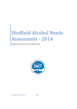 Sheffield Alcohol Needs Assessment 2014 201114 FINAL