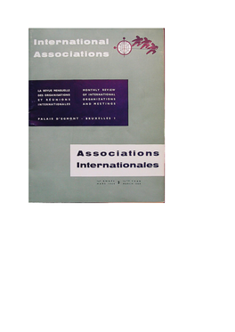 International Associations 1964