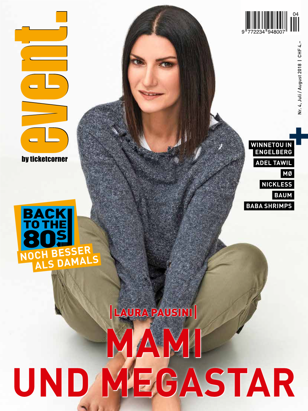 LAURA PAUSINI| MAMIMAMI UNDUND MEGASTARMEGASTAR 12 LAURA PAUSINI Exklusiv-Gespräch Mit Der Italieni- Schen Sängerin, Die Zum Weltstar Wurde