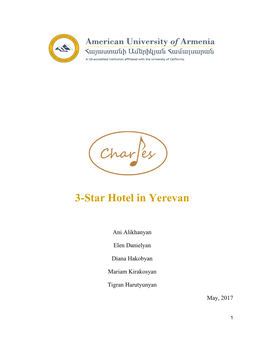 3-Star Hotel in Yerevan