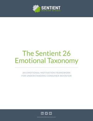 Sentient-26-Emotional-Taxonomy.Pdf