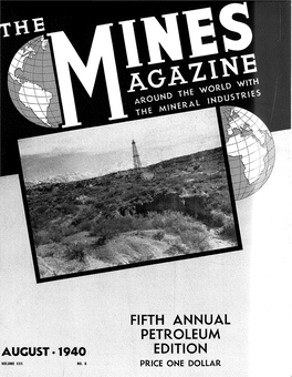 Fifth Annual Petroleum August. 1940 Edition