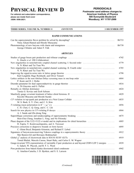 Table of Contents (Print)