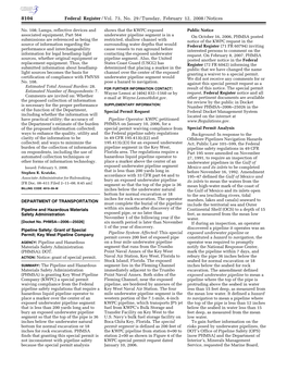 Federal Register/Vol. 73, No. 29/Tuesday, February 12, 2008