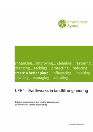 Earthworks on Landfill Sites