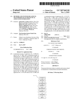 (12) United States Patent (10) Patent No.: US 7.827,042 B2 Jung Et Al