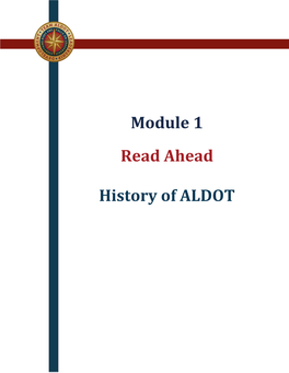 History of ALDOT