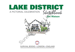 LAKE DISTRICT a PICTORIAL CELEBRATION Sketchbook Jim Watson Limited