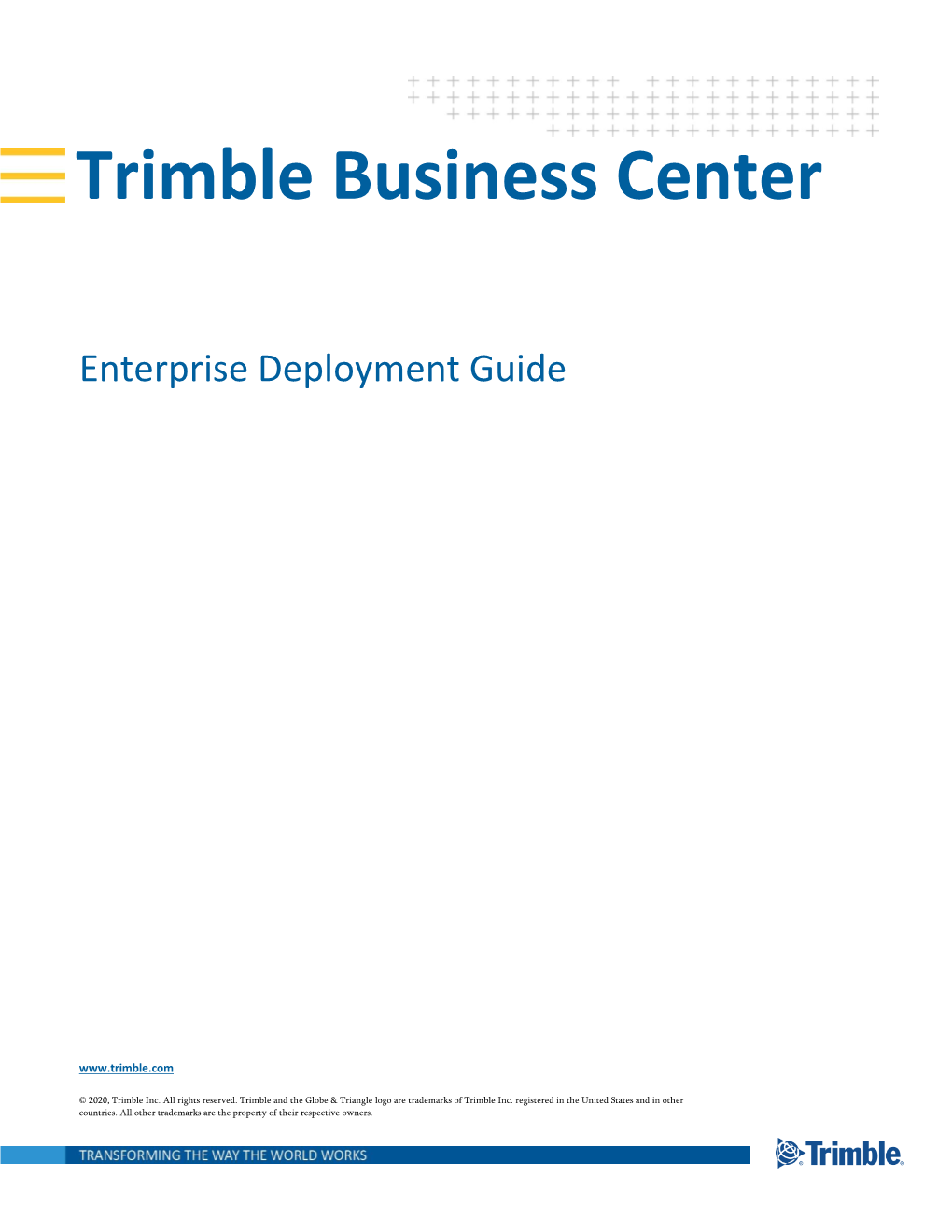 Enterprise Deployment Guide