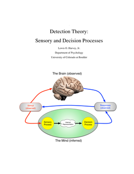 Detection Theory: Sensory and Decision Processes