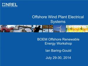 Offshore Wind Plant Electrical Systems