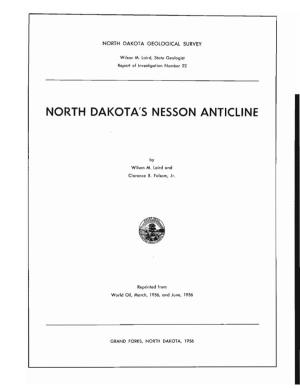 North Dakota's Nesson Anticline