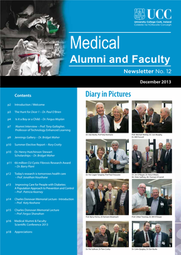 Medical Alumni Newsletter 2013