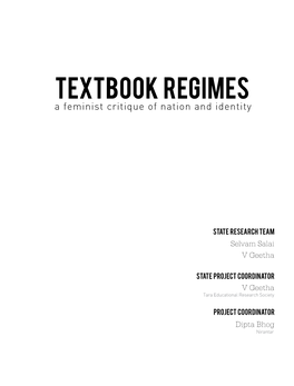 2. Textbook Regimes: Tamil Nadu Study Report