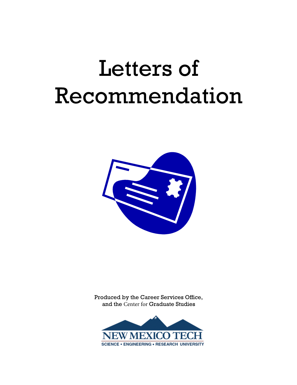 Letters of Recommendation