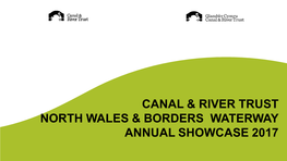 Canal & River Trust North Wales & Borders Waterway