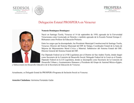 Delegación Estatal PROSPERA En Veracruz