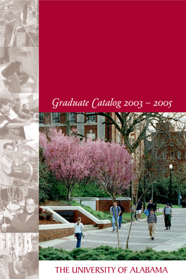 Graduate Catalog 2003-2005