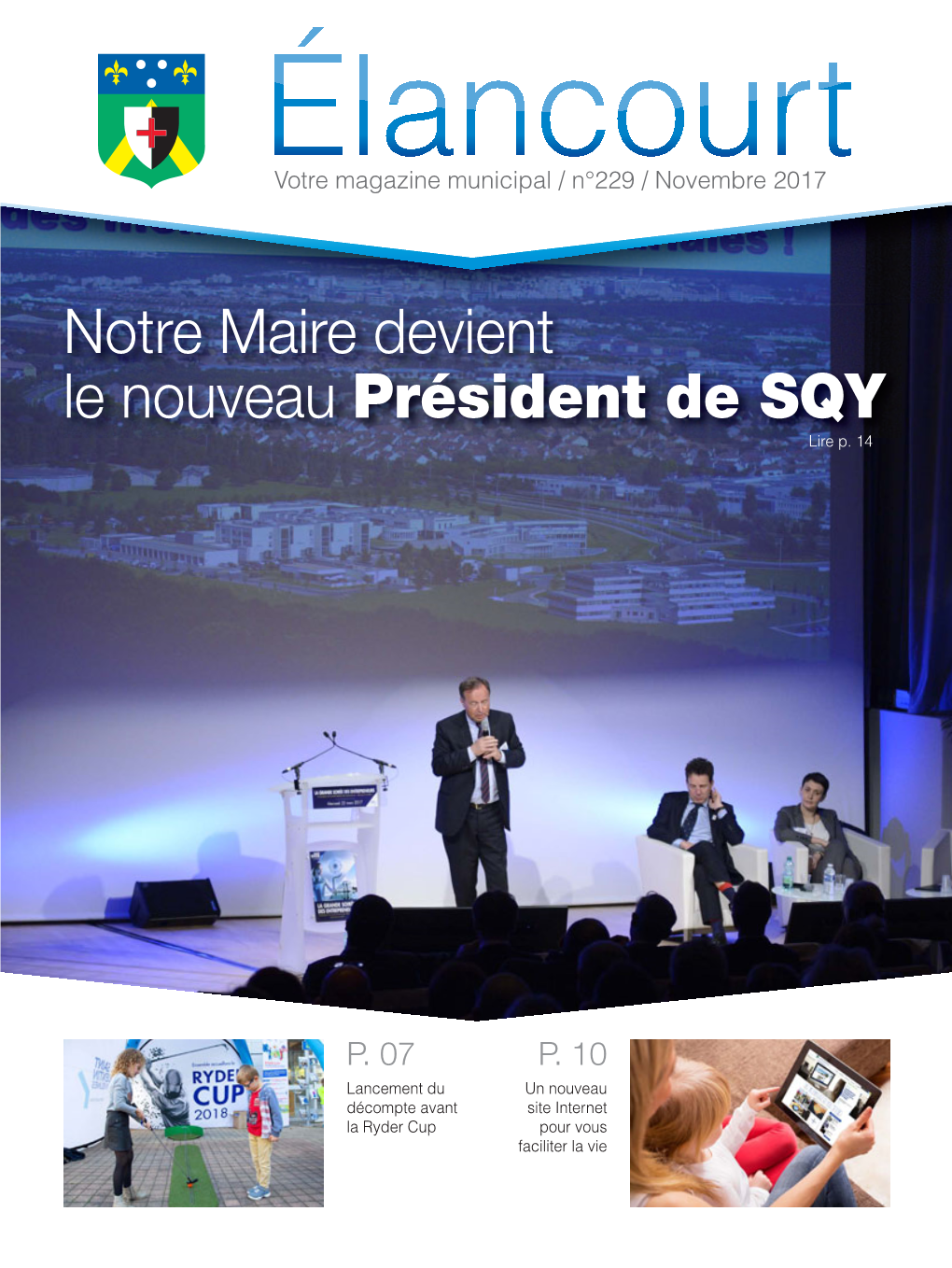 Notre Maire Devient Le Nouveau Président De SQY Lire P