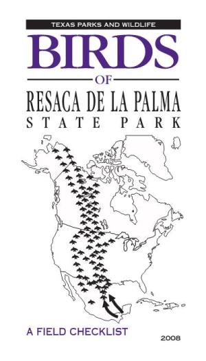 Birds of Resaca De La Palma State Park