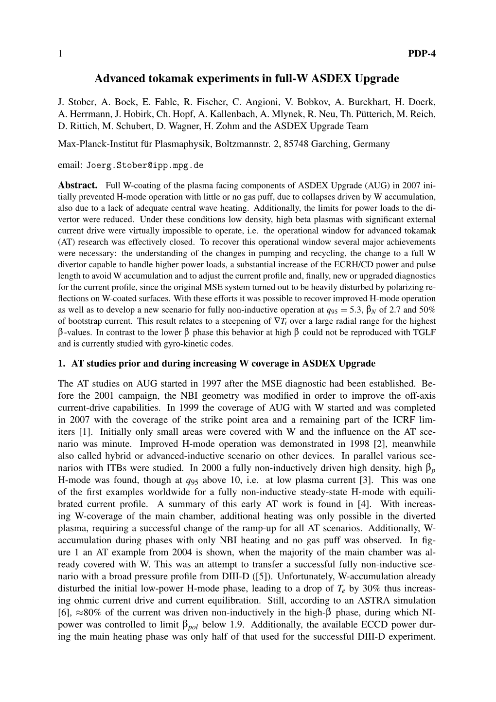 Advanced Tokamak Experiments in Full-W ASDEX Upgrade