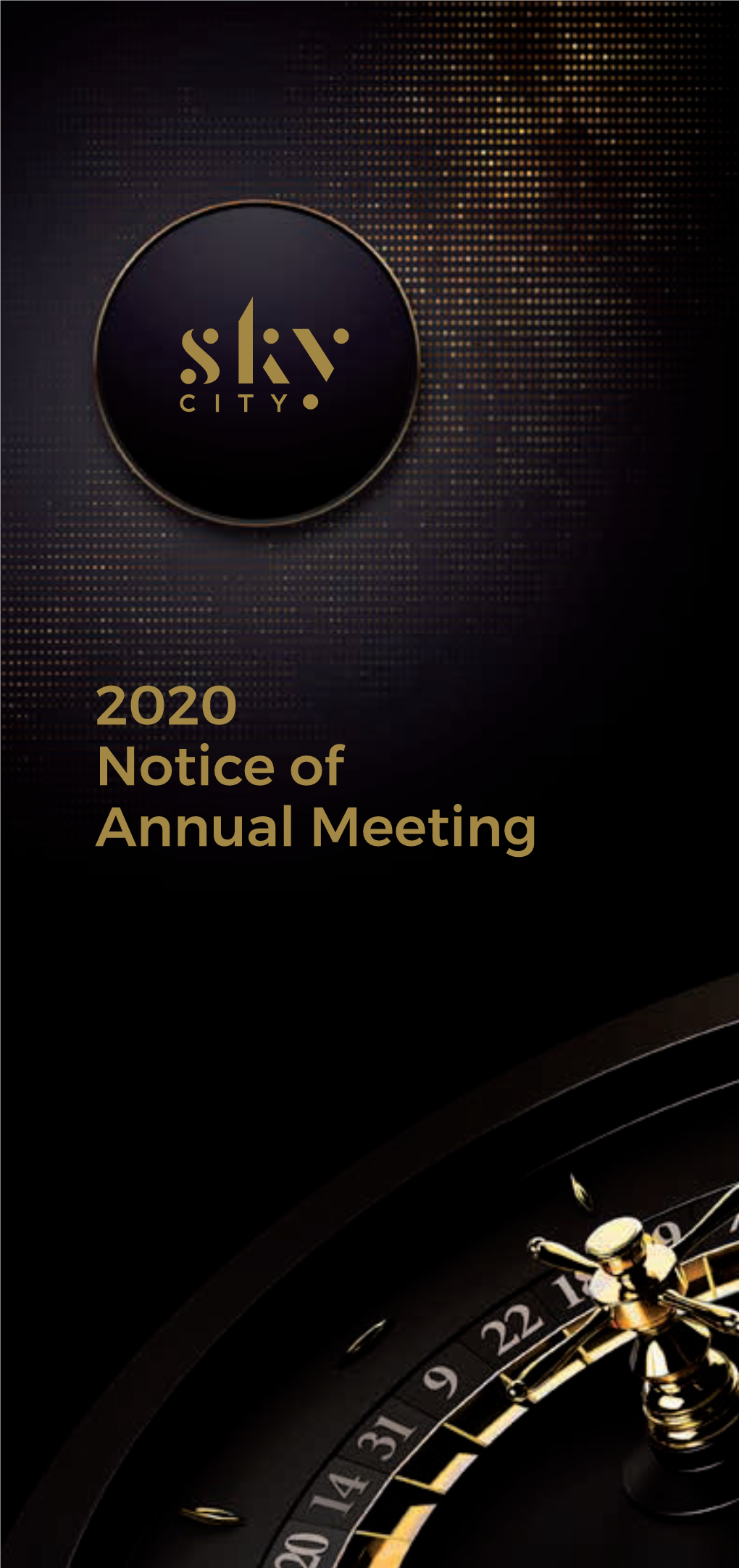 2020 Notice of Annual Meeting