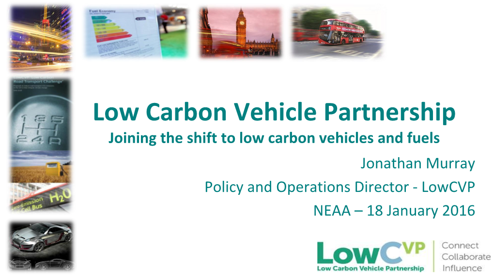 Lowcvp Activities - Passenger Cars and Vans