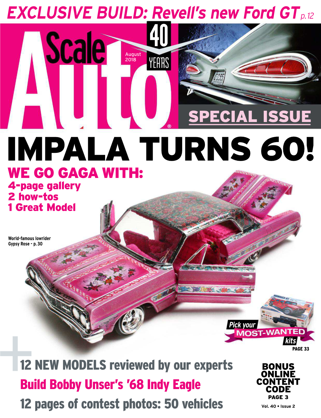 IMPALA TURNS 60! WE GO GAGA WITH: 4-Page Gallery 2 How-Tos 1 Great Model