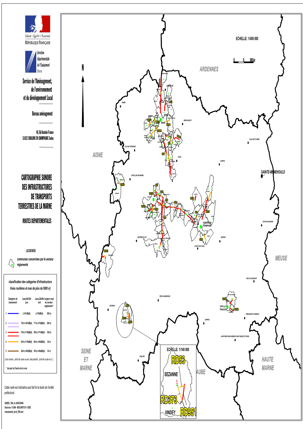 Routes Départementales